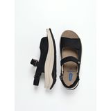 Wolky - 03350 Adura - Sandalen - Zwart - Leer
