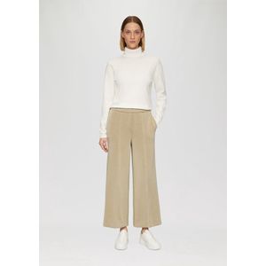 Culottes - Hoge Taille - Scubastof - Normale Pasvorm - Wijde Pijpen