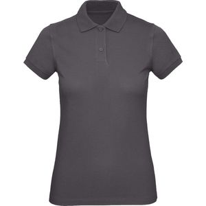 B&C Ladies' organic polo shirt CGPW440 - Dark Grey - XS
