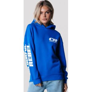 Colourful Rebel Bold Sleeve Logo Clean Hoodie - S