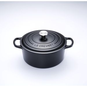 Le Creuset Signature Braadpan - 4,2 l - 24 cm - Zwart