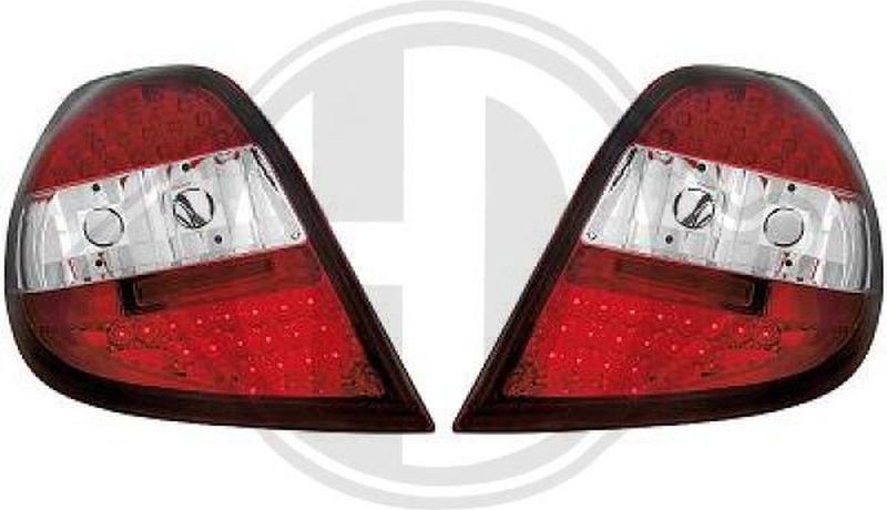 Diederichs - 4414995 - Set Achterlichten - Wit/Rood - LED
