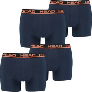 HEAD Heren Boxershorts HEAD BASIC BOXER 4er Pack 4 Pack Veelkleurig XXL