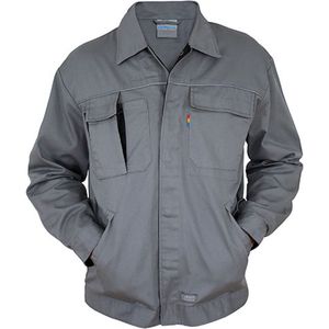 Carson Workwear 'Contrast' Jacket Werkjas Grey - 54