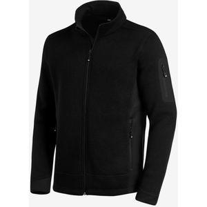 FHB CHRISTOPH Herenvest Tricotfleece 79595 - Zwart - L