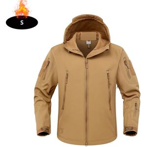 Nivard Windjas Heren - Parka - Lente & Herfst - Jas - Volwassen - Windjack - Windbreaker - Outdoor - Khaki - S