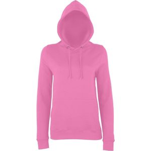 Awdis Gewoon Hoods Vrouwen/dames Girlie College Pullover Hoodie (Suikerspin Roze)