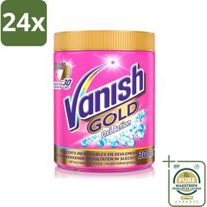 Vanish Gold Oxi Action - Vlekkenverwijderaar Poeder - Gekleurde Was - 1050 Gram - Voordeelverpakking - 24 stuks - Gekleurde was - Hardnekkige vlekken