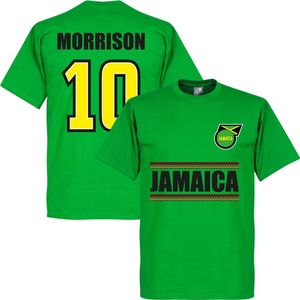 Jamaica Morrison 10 Team T-Shirt - Groen - XS