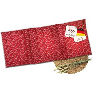 Korreltkussen voor Magnetron en Oven | Handgemaakt met Tarwevulling | 50 x 20 cm | Waterdicht en Koelvermogen