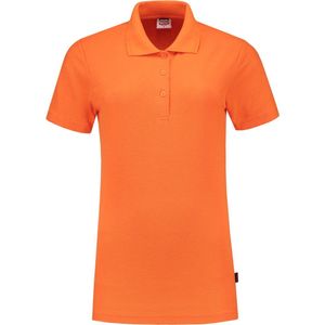 Tricorp  Poloshirt Slim Fit Dames 201006 Oranje  - Maat S