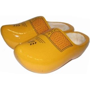 Houten klompen populieren unisex klompmaat 29 1/2 schoenmaat 46