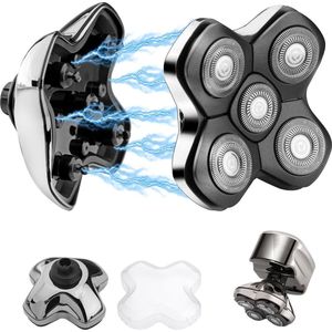 Lexium Skull Shaver - Scheerapparaat Mannen – Trimmer - Tondeuse - Hoofd Kaal Scheren