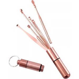 Kit voor oorreiniging - Rose goud