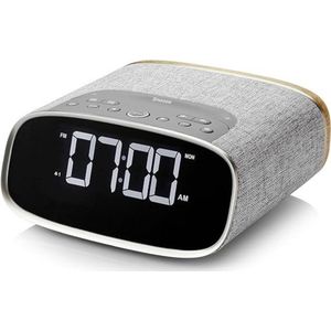Lexium Wekkerradio Op Netstroom - Klokradio - Wekkerradio - Klokradio Met Wekker - Wekkerradio Dab - Wekker Dab Radio