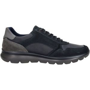 Sub55 - Comfort Collection Ernest - Veterschoenen Laag - Blauw