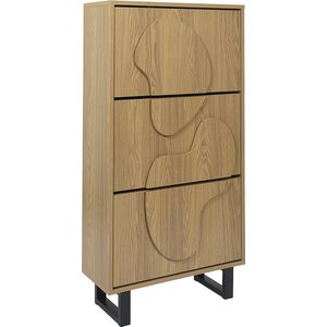4goodz Schoenenkast Calypso 40x60x115 cm 12-18 paar - bruin