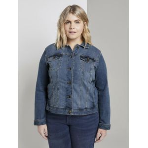 Tom Tailor 1016629 Spijkerjasje Blauw 48 Vrouw