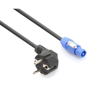 Powercon - Schuko cable 5m