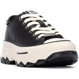 Refresh - 17307901-NEGRO - Trainers - Zwart - Casual - Veters - Hakhoogte 3 tot 5 cm