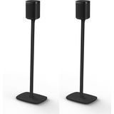 Flexson Floor Stand for Sonos One/Play1 - black (2 pieces)