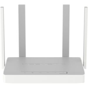 Keenetic KN-1011 draadloze router Gigabit Ethernet Dual-band (2.4 GHz / 5 GHz) Grijs, Wit