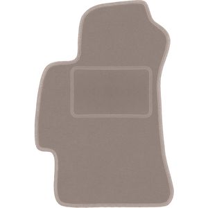 Beige bestuurdersmat voor: Subaru Impreza III GH hatchback, stationwagen, WRX (2007-2013)
