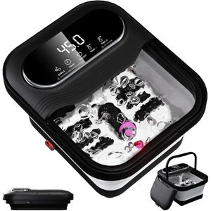 DailySupplies® Voetenbad - Voetband - Voetmassage Apparaat - Zwart