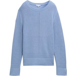 Gebreide Trui - Effen - Knitwear - Lange Mouw - Normale Pasvorm