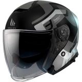 MT Helmets - Thunder 3 SV Silton B2 - Open Helm - Zwart