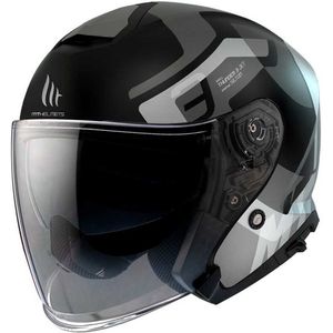 MT Helmets - Thunder 3 SV Silton B2 - Open Helm - Zwart