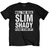 Eminem - The Real Slim Shady Heren T-shirt - L - Zwart