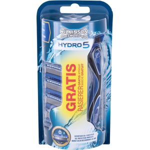 Wilkinson Sword Hydro 5 Scheerhouder - 4 Scheermesjes