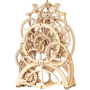 Houten 3D puzzel voor volwassenen | Slingerklok | Pendulum Clock | Mechanisch | Educatief | Vrije tijd | Robotime | Model bouwpakket