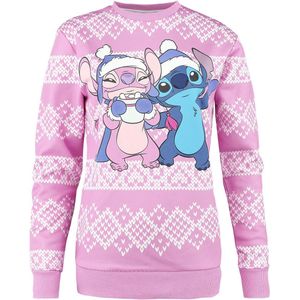 Lilo & Stitch - Winter Stitch - Dames Kersttrui - Meerkleurig