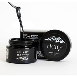 Viciq® Shilajit Resin - 30 Gram – 100% Pure & Lab-Getest – Testosteron Booster, Energie & Focus – 85+ Mineralen uit de Himalaya - NVWA & KOAG Gekeurd