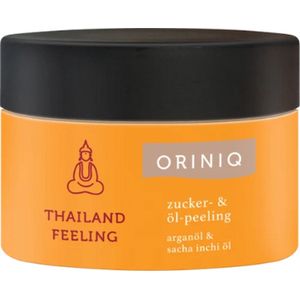 ORINIQ Suiker-Olie Scrub | Thailand Feeling - 250 gr | Bodypeeling met Arganolie en Sacha Inchi-olie- Vegan Bodyscrub