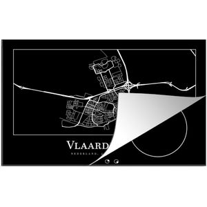 Inductie beschermer - Inductie Mat - Kookplaat beschermer - Vlaardingen - Plattegrond - Kaart - Stadskaart - Inductie beschermer - Inductie Mat - Kookplaat Beschermer - 80x52 cm - Afdekplaat inductie - Inductiebeschermer