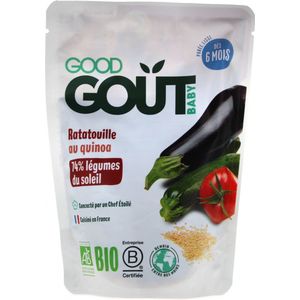 Good Goût Biologische Quinoa Ratatouille van 6 Maanden 190 g