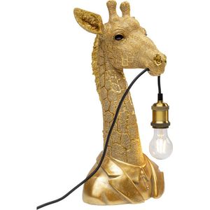 Kare Tafellamp Animal Giraffe Gold