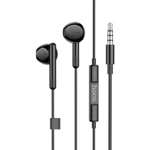 Hoco - M93 - In Ear Oordopjes - Zwart - 3.5mm AudioJack - 1.2m