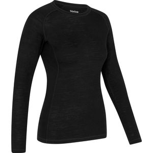 GripGrab - Merino Blend - Lange Mouw Fiets Ondershirt - Zwart