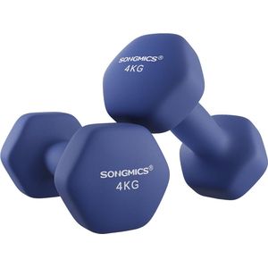 Dumbbell set van 2 blauw