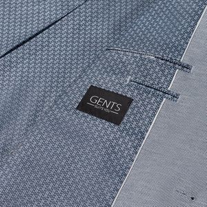 GENTS - Colbert stretch - Polyblend - Blauwgrijs - Maat 46/M