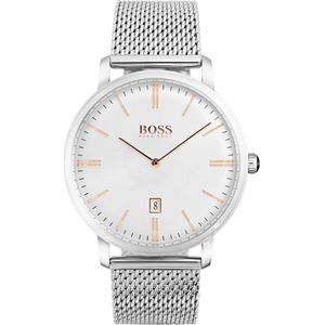 Hugo Boss - HB1513481 - Tradition - Horloge - Staal - 40 mm - Zilverkleurig
