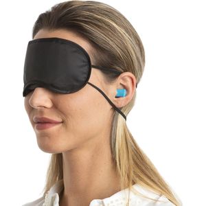 TravelZ Slaapmasker - Sleep soft Oordoppen 6 stuks - Oogmasker