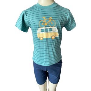 Cocodream Quality - Jongens pyjamaset met print - Maat 92 - Jongens - MARINE -