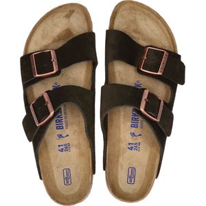 Birkenstock Arizona slippers Mocca Nubuck - Maat 45