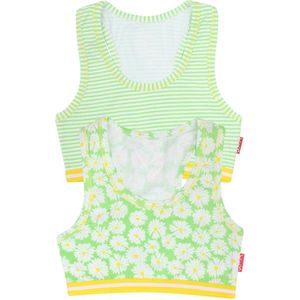 Claesen's Crop Top Daisy 2-pack 104-110 (XS)