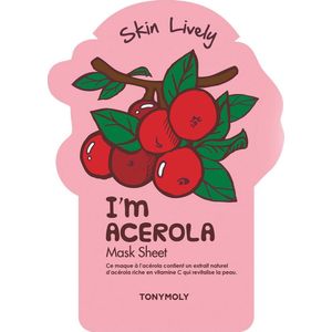 Tony Moly - I´m Acerola Skin Lively Mask - Posilující pleťová maska